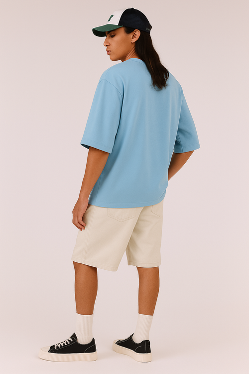 The Light Blue Oversized tee