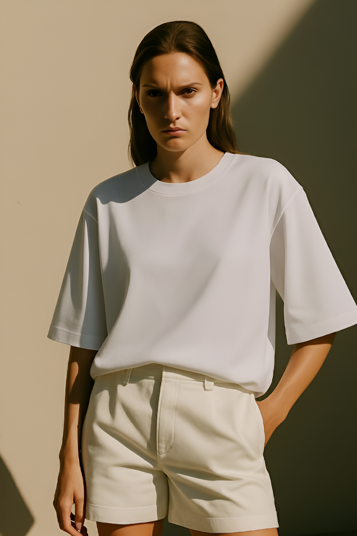 The Timeless White T-shirt – Oversized Perfection